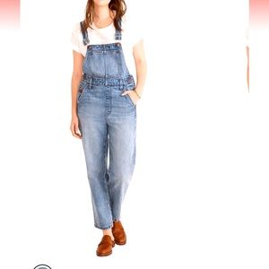 Madewell Straight-Leg Overalls Size XS